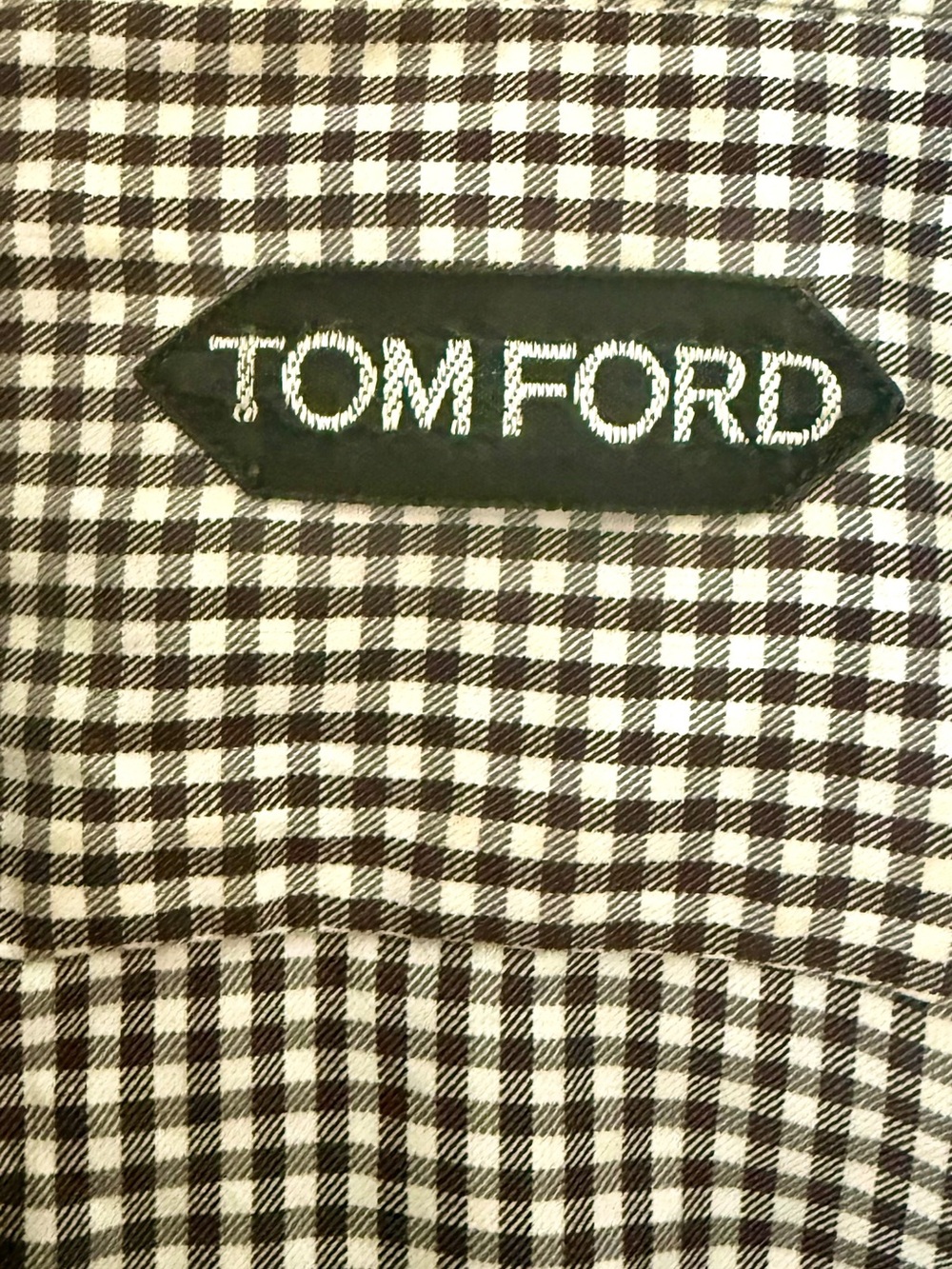 Tom Ford Black and White Shirt